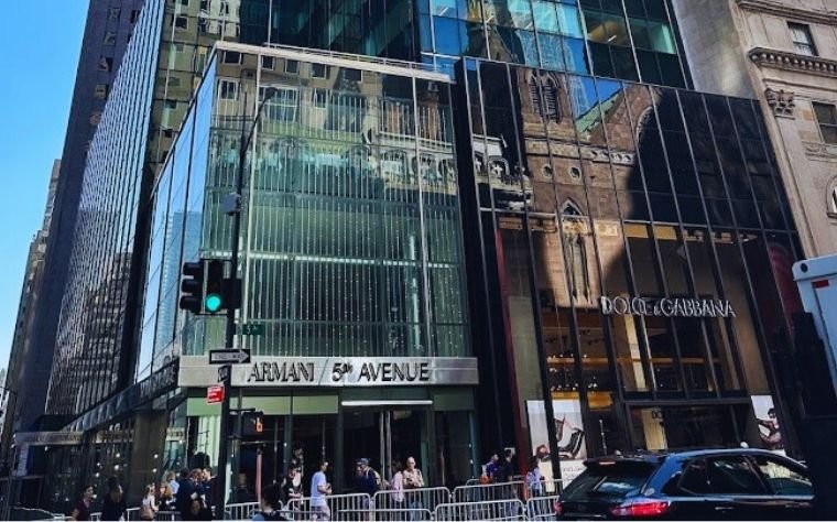 quinta avenida compras armani dolce & gabanna