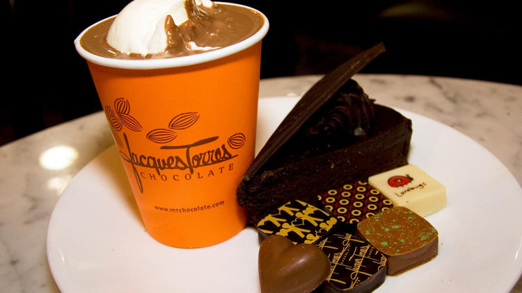 jacques torres chocolate quente