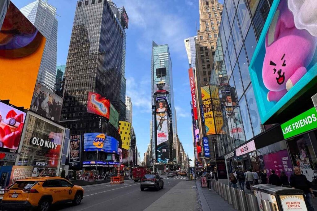 Times Square é o coração de Manhattan - foto autoral