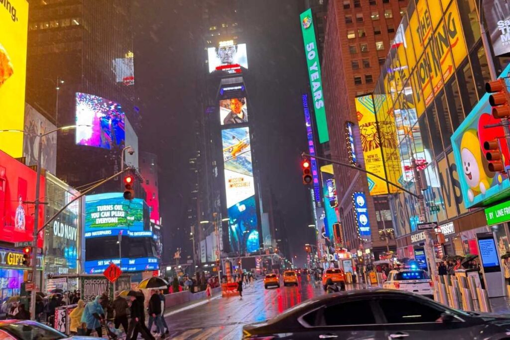 one times square building ao centro - foto autoral