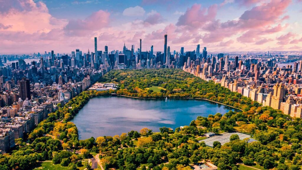 viagem para nova york central park