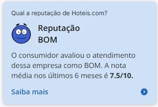 hoteis.com é confiável