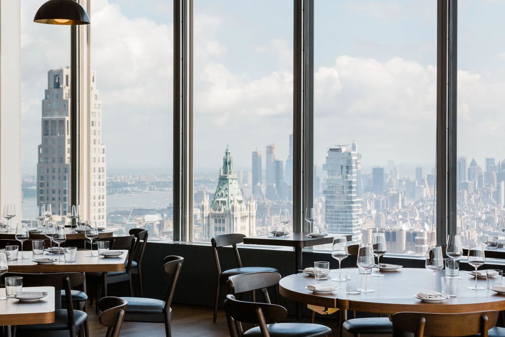 vista deslumbrante no manhatta