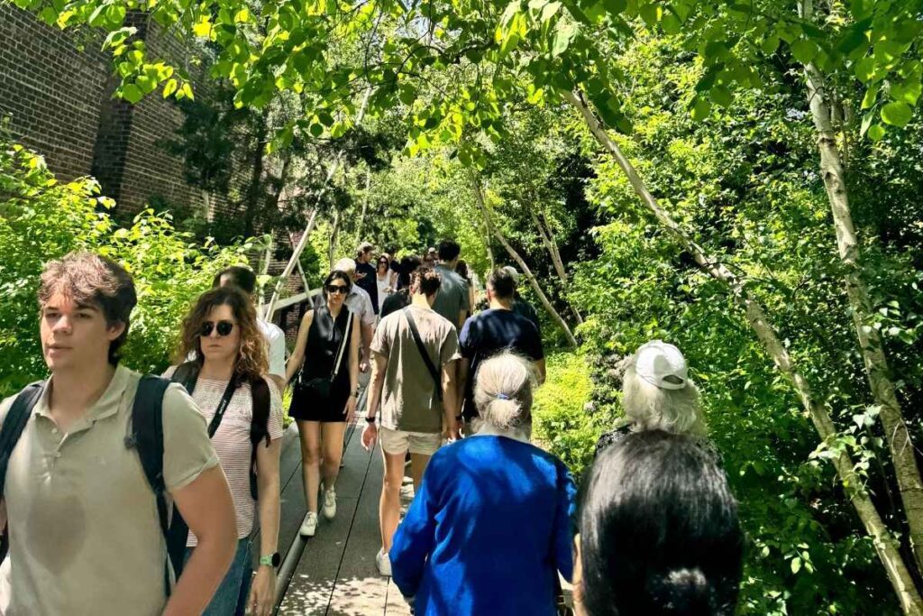 o parque suspenso high line - foto autoral