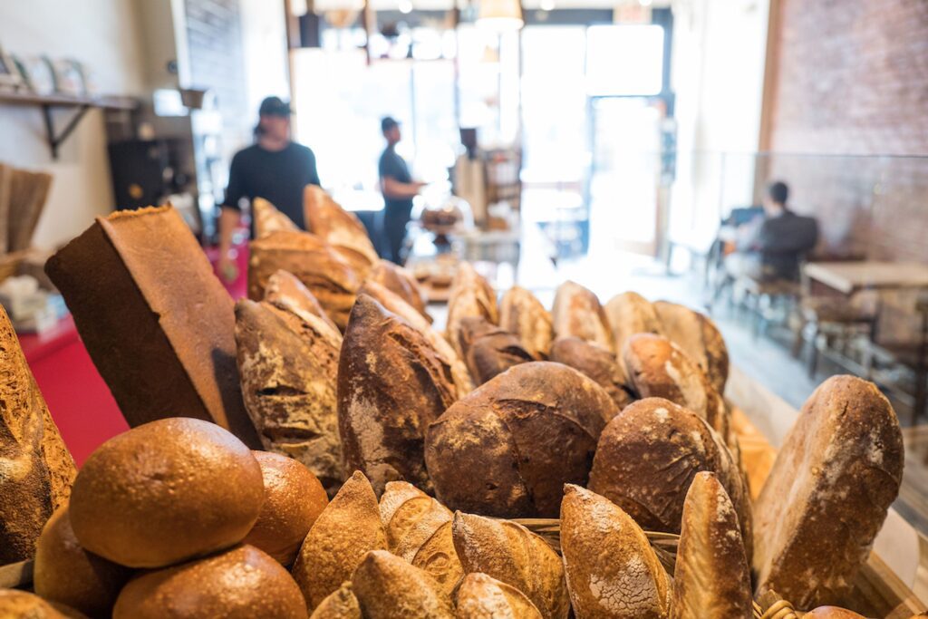 Pães da Bien Cuit Bakery, no Brooklyn