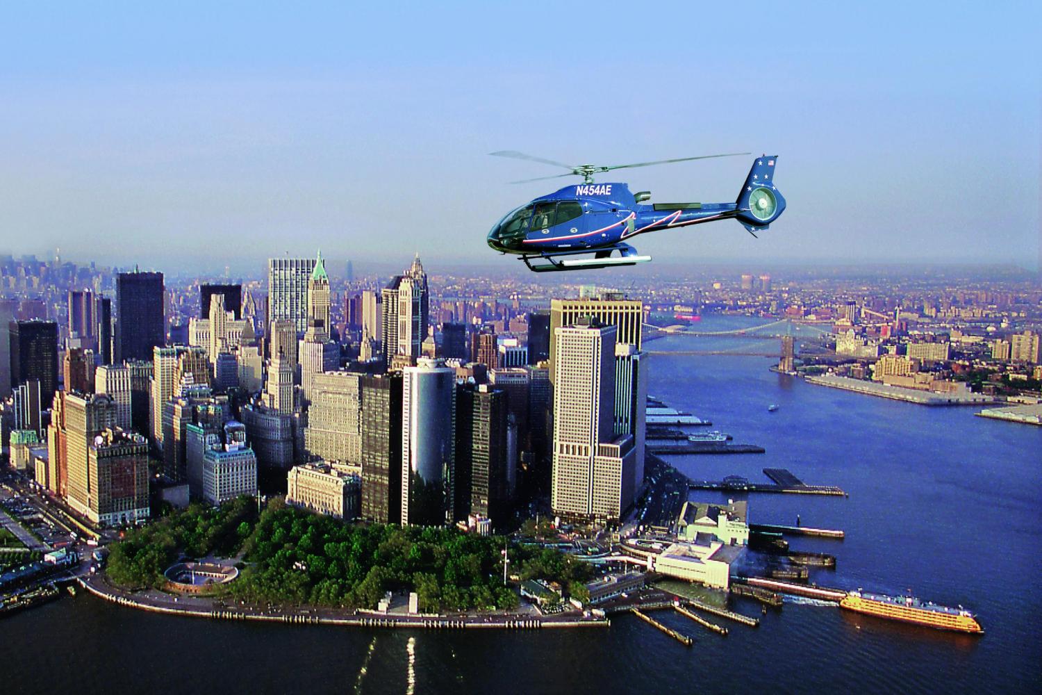 passeio de helicóptero em nova york