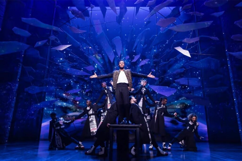 Cena do Musical MJ: The Musical na Broadway