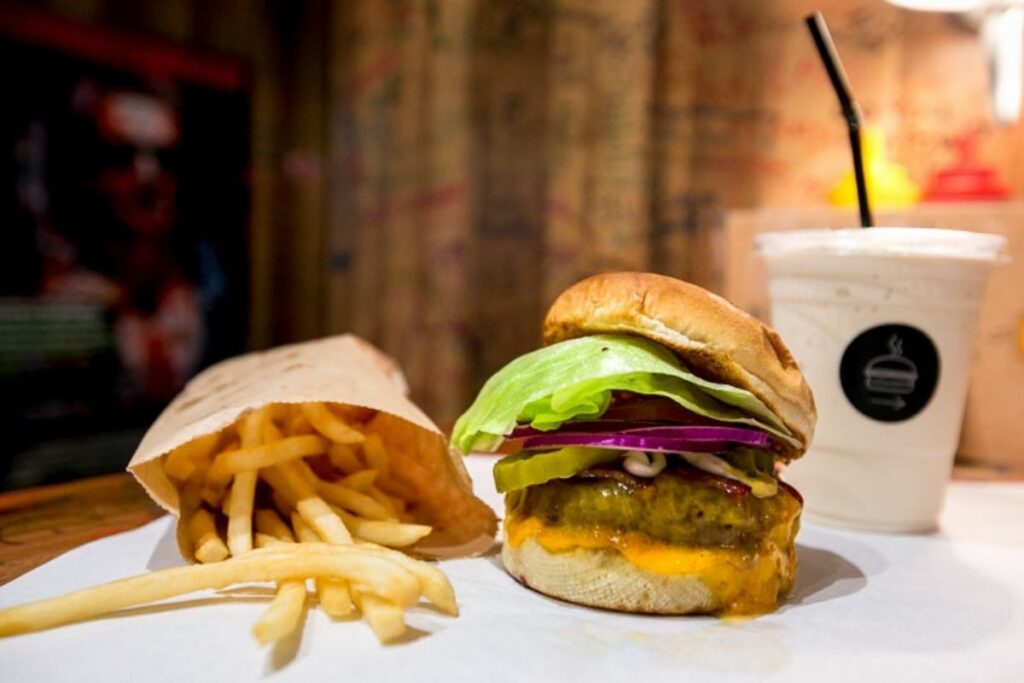 O Cheeseburger do Burger Joint O Cheeseburger do Burger Joint