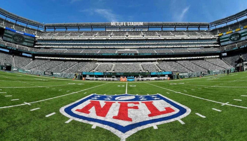 O Metlife Stadium é a casa da NFL em Nova York e Nova Jefsey