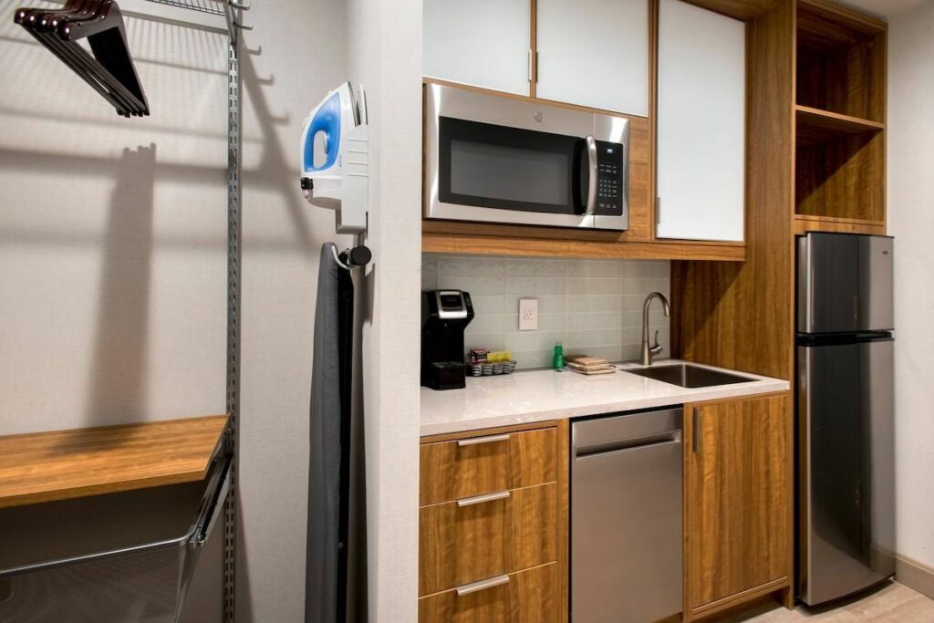 Suíte com cozinha do TownePlace Suites Long Island City