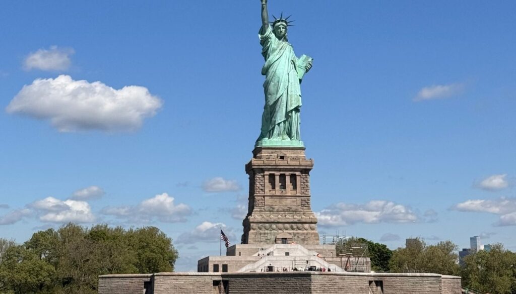 planejamento para visitar a estátua da liberdade