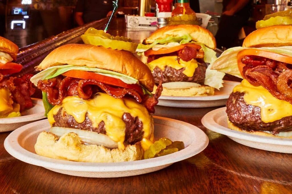 Hamburgueres no Corner Bistro