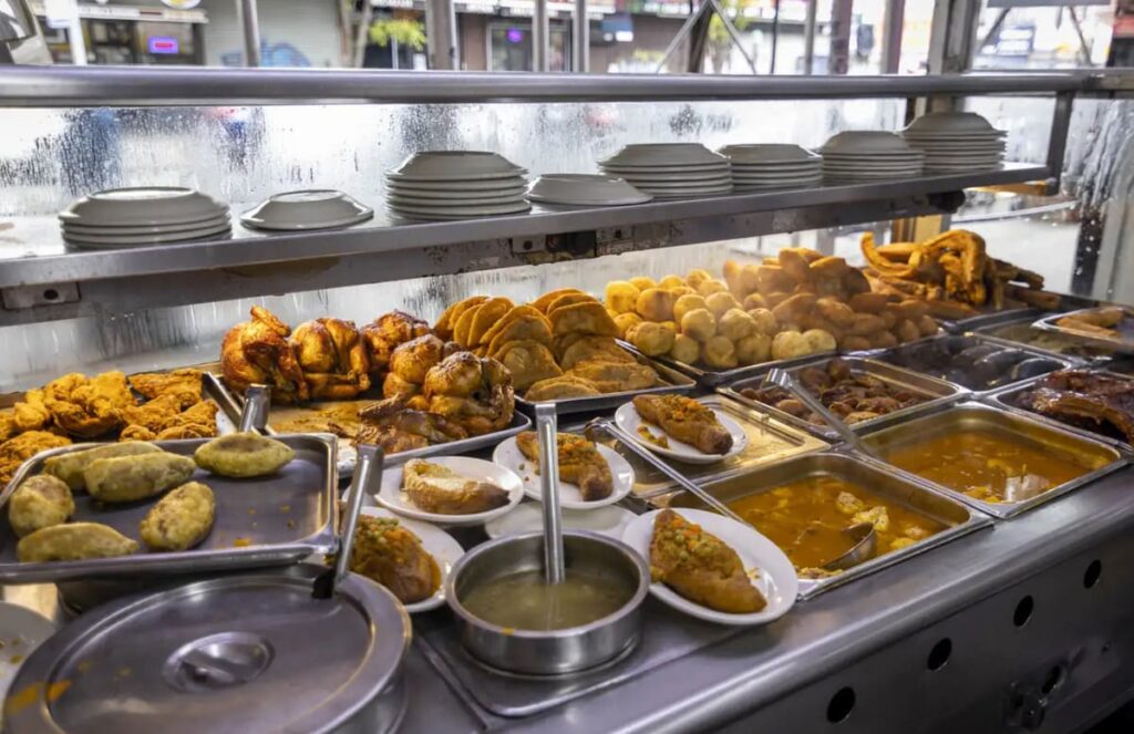 Restaurante de comida porto-riquenha no Bronx