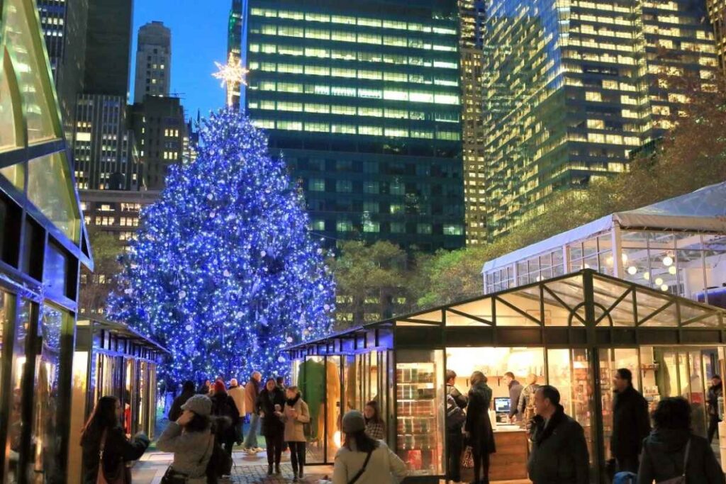 bryant park winter village