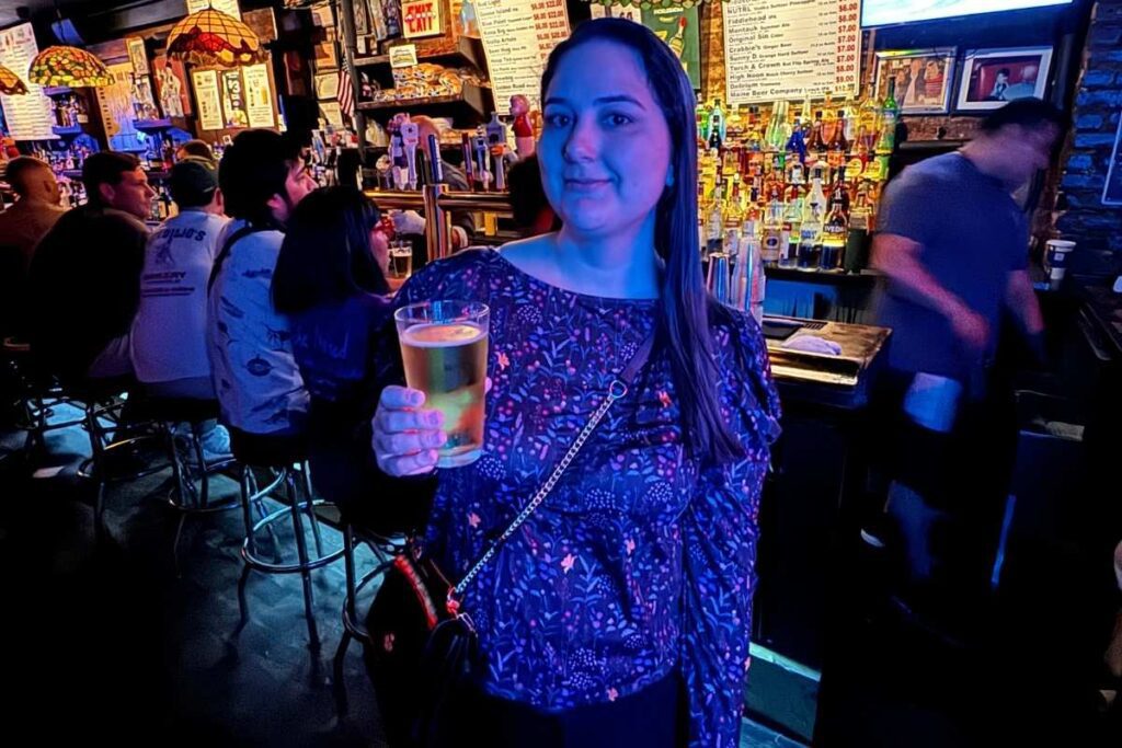 Bruna no Rudy's - foto autoral