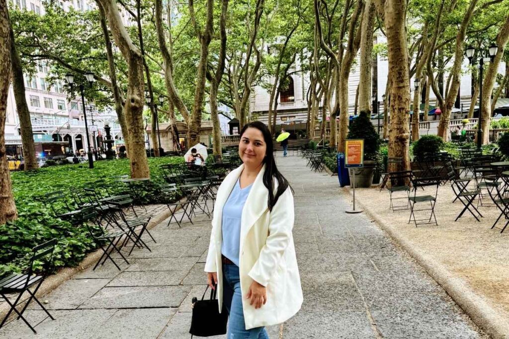 aproveitando o bryant park - foto autoral