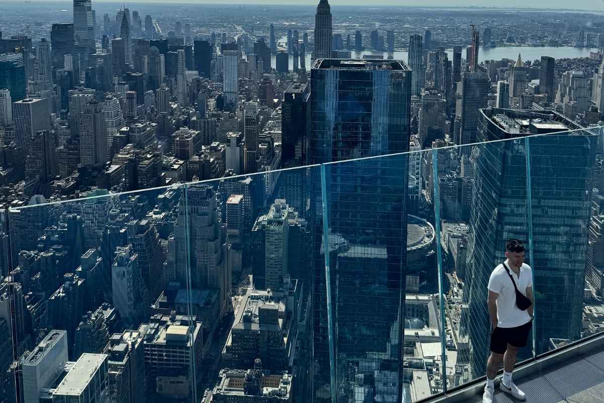 o edge tem a plataforma de observação mais alta do hemisfério sul - foto autoral