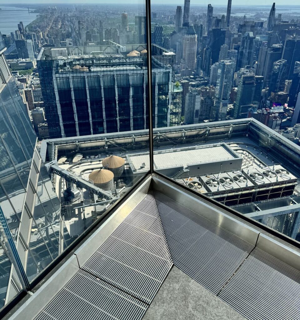 Vista para o Central Park no Edge NYC - foto autoral