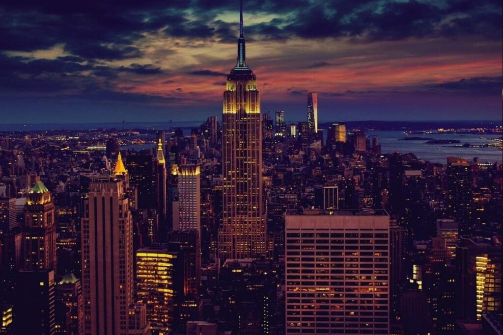 melhor horário para visitar Empire State Building