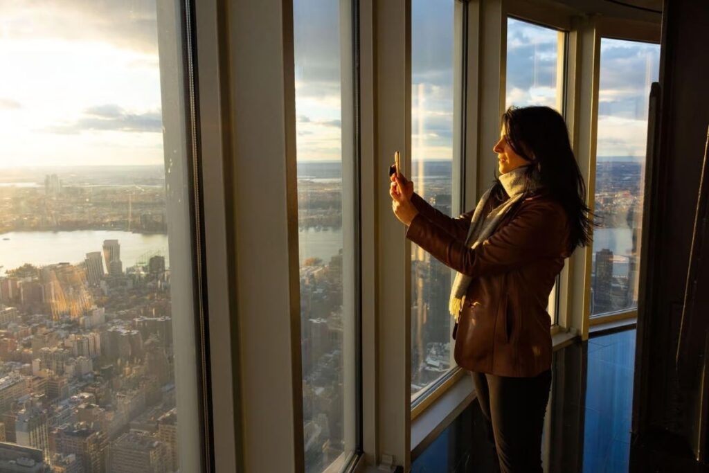 Vista do observatório Empire State Building