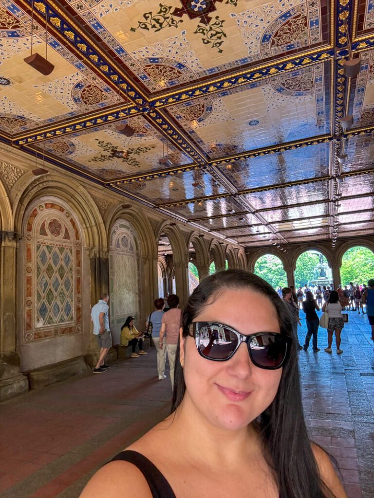 Bethesda terrace no Central Park - foto autoral