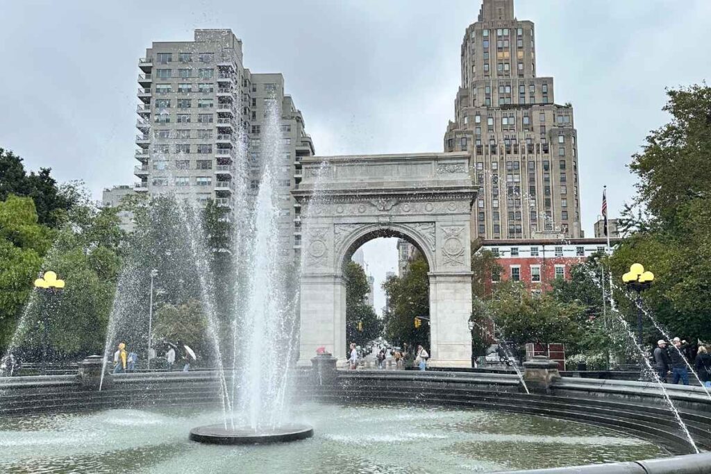 washington square, o coração do Greenwich Village - foto autoral