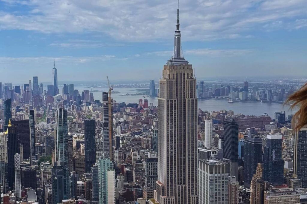 manhattan, com destaque ao empire state building - foto autoral