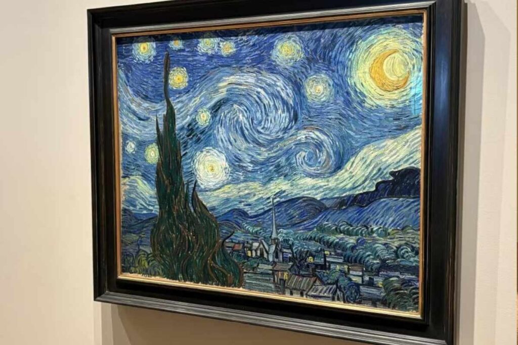 a noite estrelada de van gogh