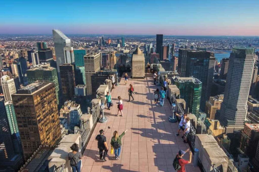 Vista 360º de Manhattan do Top of the Rock