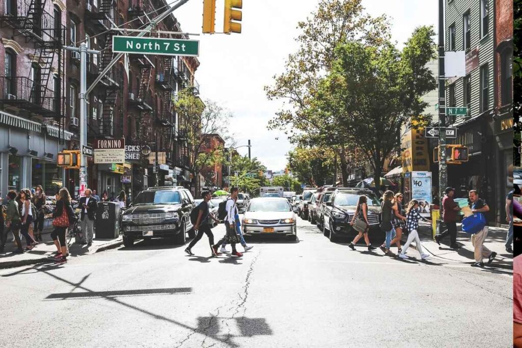 Bedford Avenue em Williamsburg Brooklyn