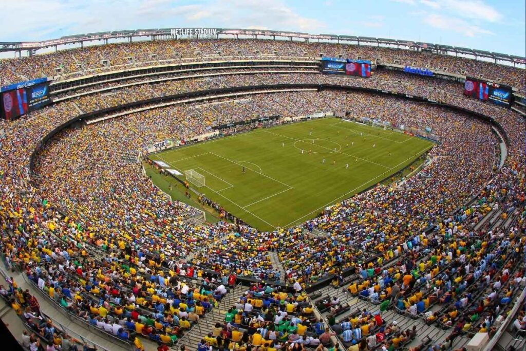 O Metlife Stadium em Nova Jersey será o palco da final da Copa do Mundo 2026